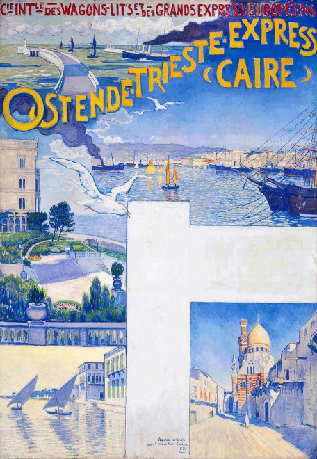 CIWL_Ostende-Trieste-Express_Peint en 1896_THEO VAN RYSSELBERGHE.jpg
