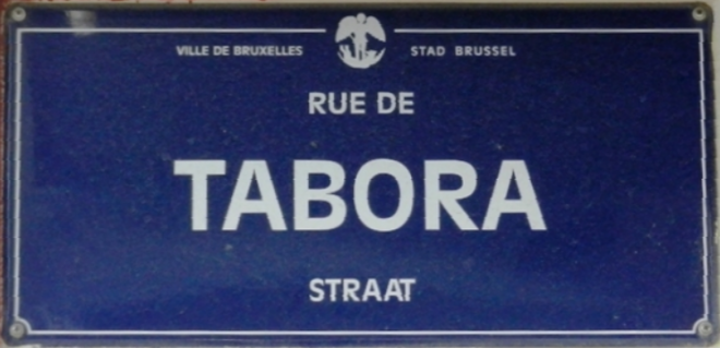 Plaque rue de Tabora à Bruxelles.PNG