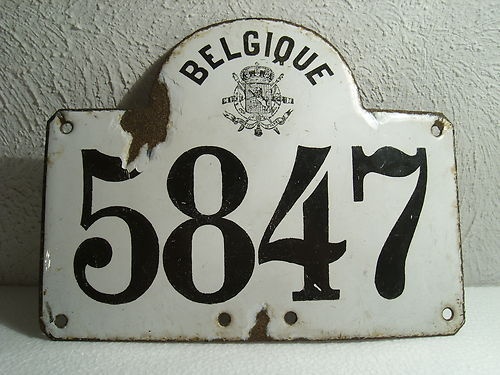 Belgique première plaque immatriculation_ebay via caradisiac.jpg