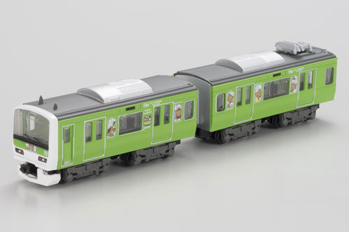 Bandai B-Train Shorty E231 Midori no Yamanote Line Rilakkuma 01.JPG